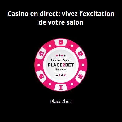 Casino en direct: vivez l’excitation de votre salon