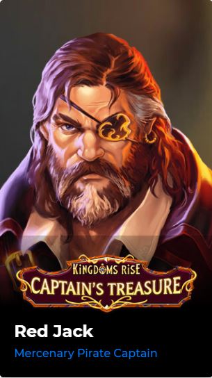 Kingdoms Rise - Captain's Treasure Red Jack