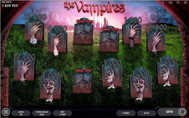 Endorphina the Vampires | Spel van de week op 777.be