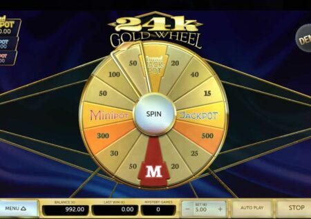 24K | Jackpot | Jeu bonus roue d’or