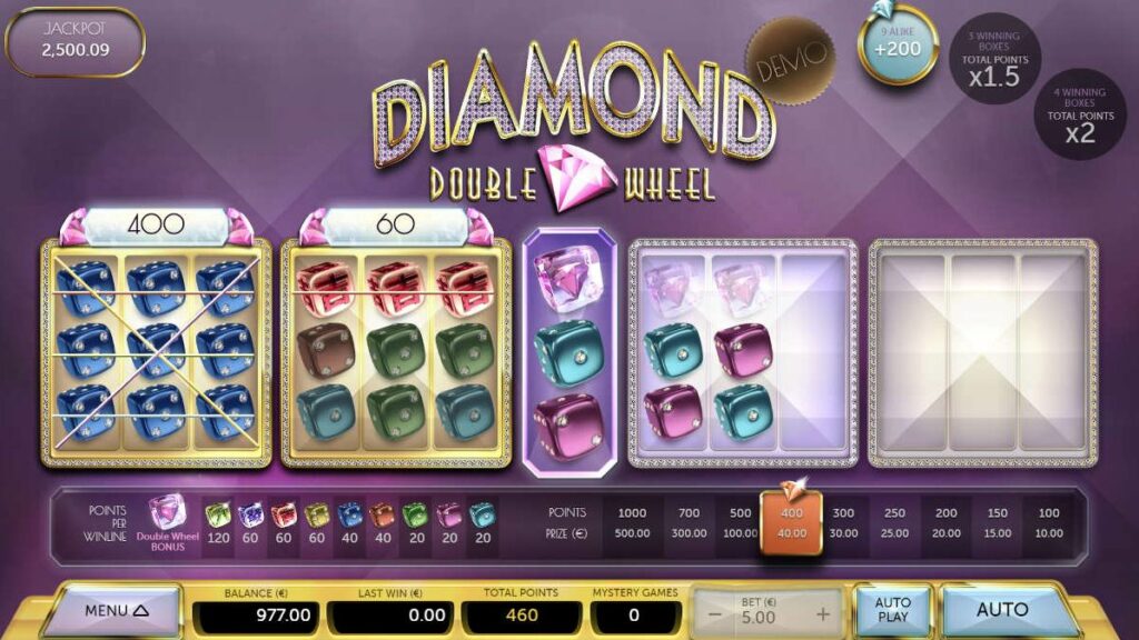 Diamond Double Wheel | Double Wheel-bonus