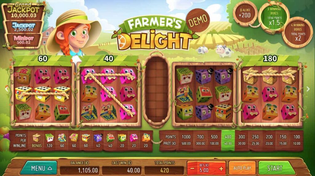 Blitz en Air Dice presenteren Farmer's Delight