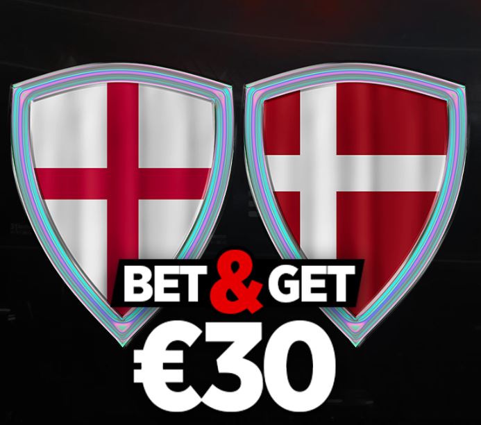 Gagnez 30 € si l'Angleterre se qualifie | Euro 2020