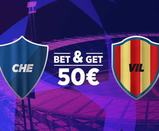 Bet on the UEFA Supercup final: Chelsea vs. Villarreal