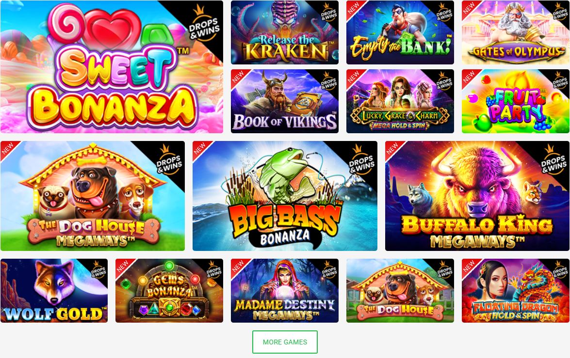 Circus.be | Prize Drop Casino Games | Drops & Wins