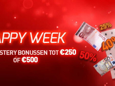 Casino777 Happy week – mystery bonussen