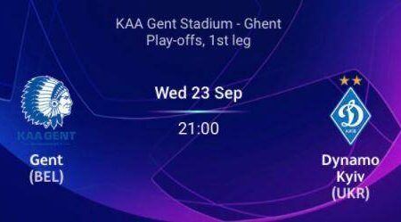 KAA Gent VS Dynamo Kiev | Betting on football