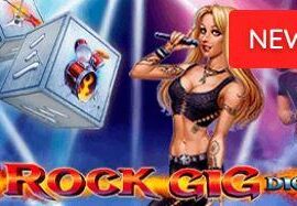 Rock Gig Dice | Jeu bonus | Tours gratuits