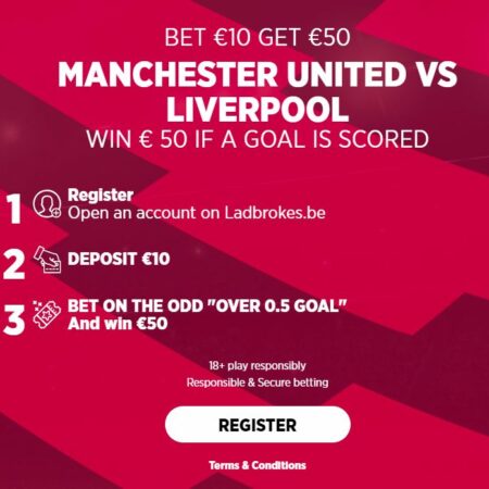 Manchester United vs Liverpool | Win € 50 if someone scores!