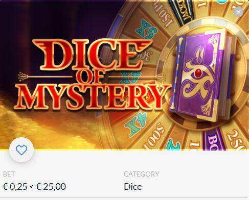 Dice of Mystery | Dice spel van de week op Blitz | Jackpot