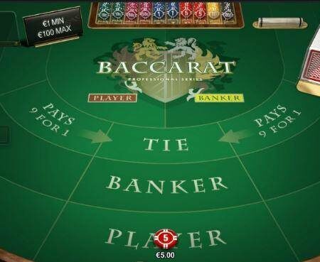 Play Live Baccarat Online