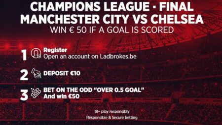 CHAMPIONS LEAGUE FINALE LADBROKES SPECIALE PROMOTIE