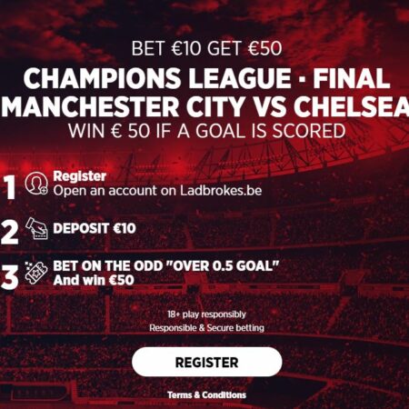 CHAMPIONS LEAGUE FINAL LADBROKES SPECIAL PROMOTION