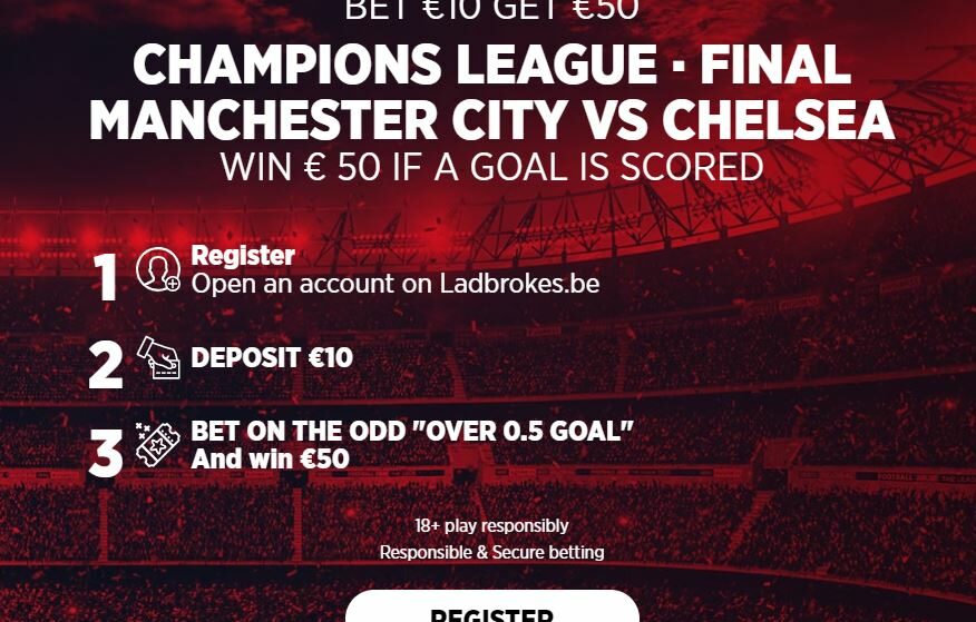 CHAMPIONS LEAGUE FINALE LADBROKES SPECIALE PROMOTIE