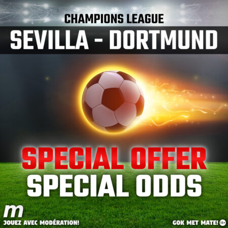 Champions league 17-02-2021 | Bet on Sevilla vs Dortmund