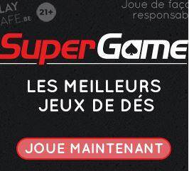 Tournois Supergame | 3 types de tournois