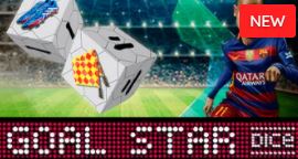 Supergame and Mancala Gaming present Goal Star Dice