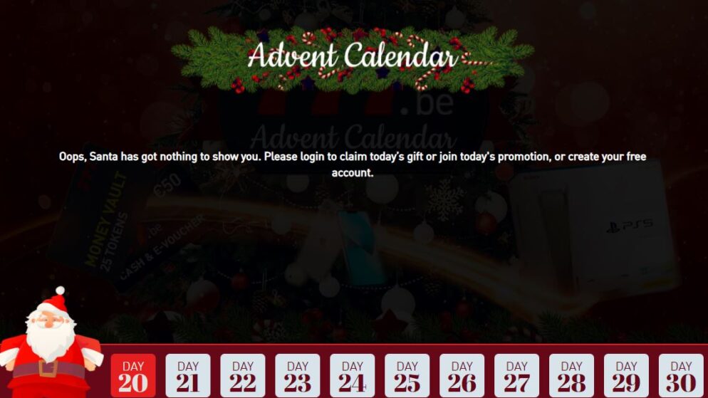 Casino777 2021 Advent Calender