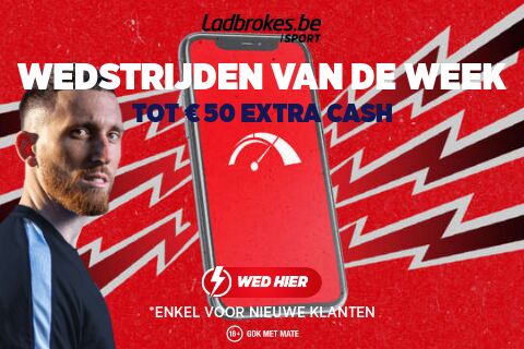 Win extra contant geld via Ladbrokes