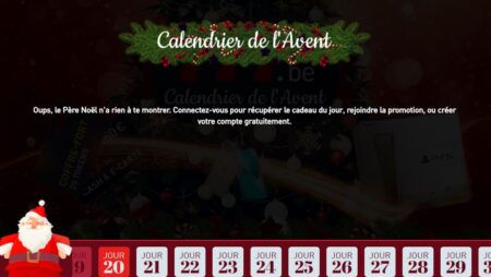 Casino777 calendrier de l’Avent 2021