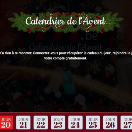 Casino777 calendrier de l’Avent 2021