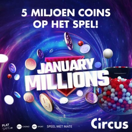 5 millions de coins Circus en jeu au casino Circus