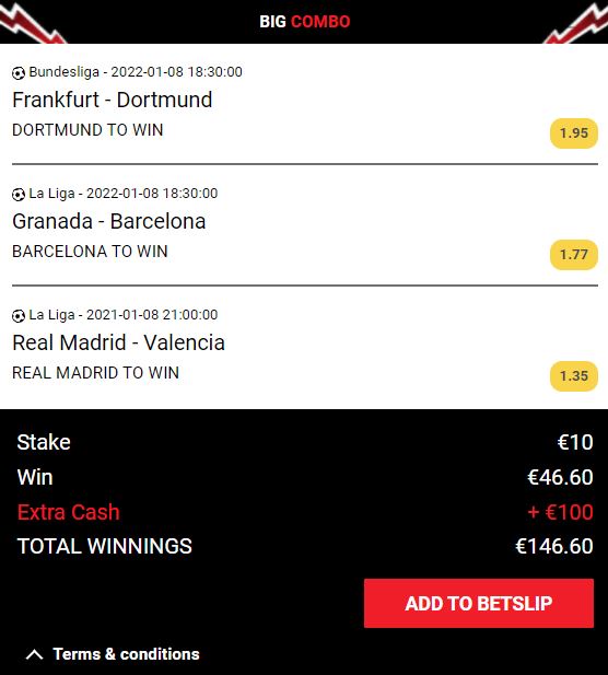 Ladbrokes Big Combo België