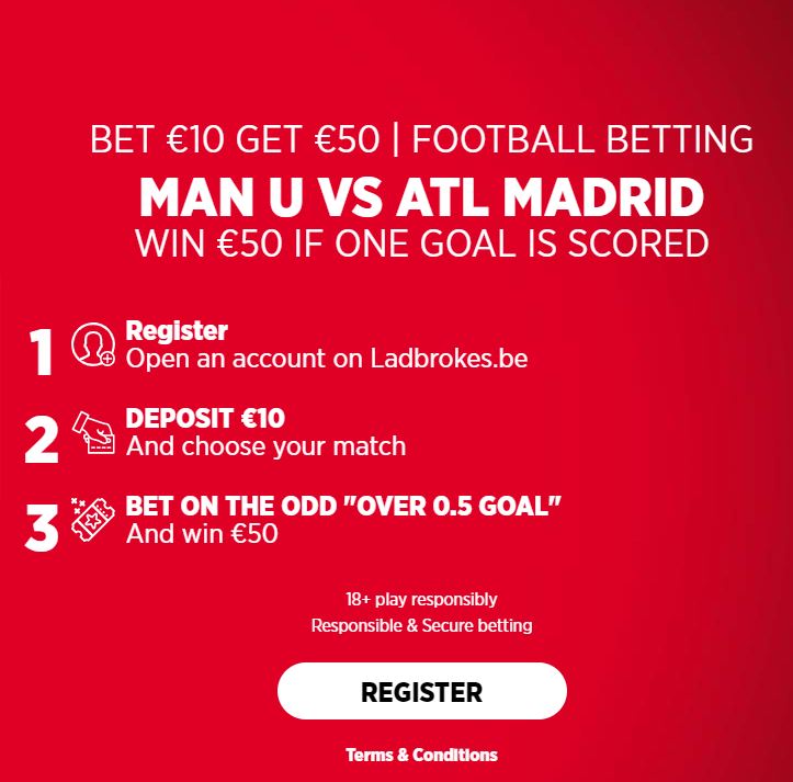 Bet & Get Ladbrokes.be sports