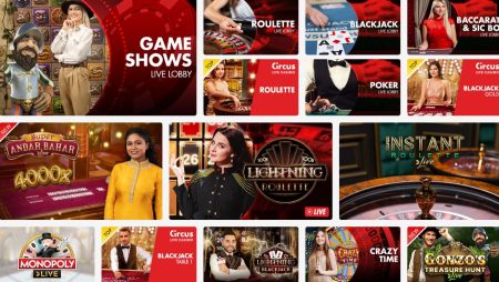 Circus Live Casino – A Unique Gaming Experience!