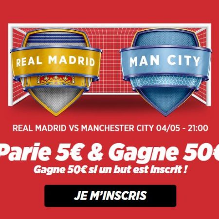 50 € D’ARGENT SUPPLÉMENTAIRE | Real MADRID vs MAN CITY