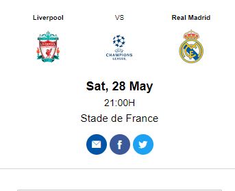 liverpool vs Real Madrid