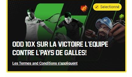 Pays de Galles vs Belgique – Odd 10 est de retour sur Unibet