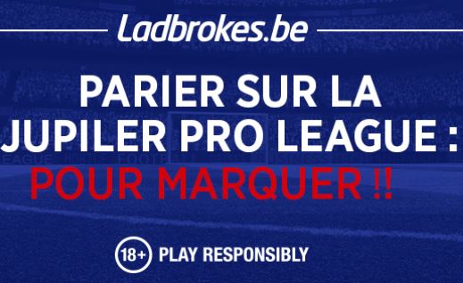 Parier sur la Jupiler Pro League à Ladbrokes