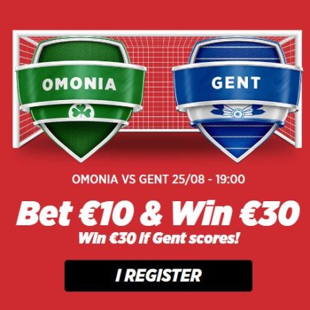 Boost your winnings if AA Gent wins in the Europa League