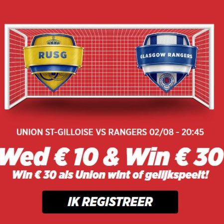 Win €30 if Union wins or draws on Ladbrokes!