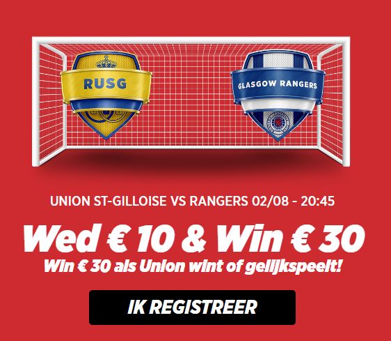 Win €30 if Union wins or draws on Ladbrokes!