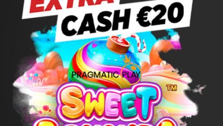 Win €20 extra cash op Sweet Bonanza