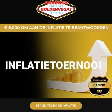 20% extra toegevoegd aan toernooi door inflatie