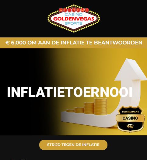 20% extra toegevoegd aan toernooi door inflatie