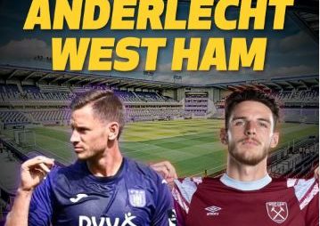 Find the best bookmaker for Anderlecht v West Ham