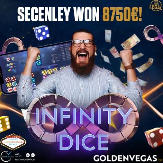 Grand gagnant de la semaine au Golden Vegas