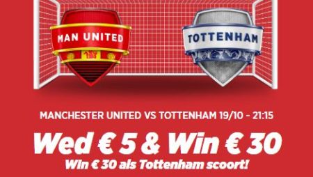 MAN UNITED vs TOTTENHAM | Extra contant geld