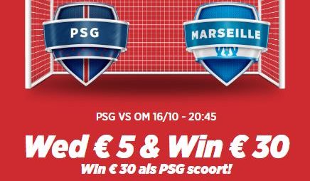 PSG vs O.MARSEILLE | EXTRA CONTANT GELD