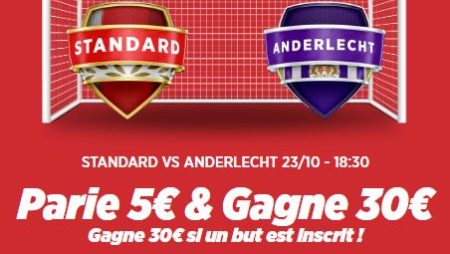 Standard de Liège vs RSC Anderlecht | L’argent supplémentaire