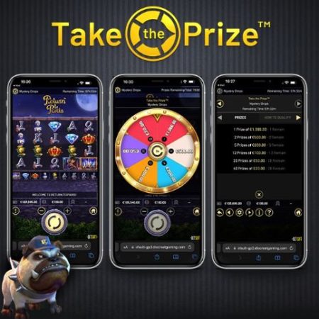 Take the Prize avec un bonus, un prix ou une partie d’un jackpot