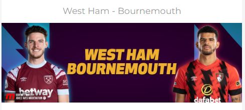 WED & WIN op West Ham – Bournemouth