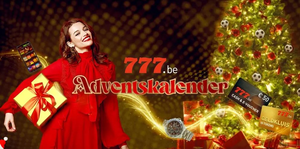 De dagelijkse adventskalender is begonnen op 777