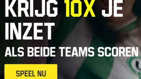 Ajax vs PSV win 10 x je inzet als beide teams scoren