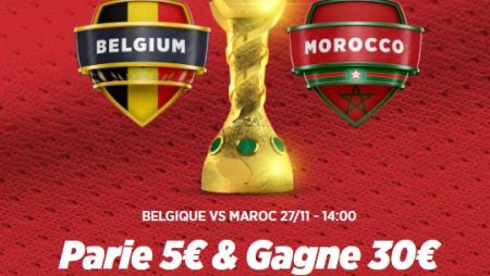 Extra cash pour les Red Devils | Belgique vs Maroc