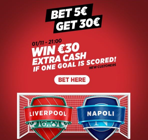 LIVERPOOL vs NAPOLI | Extra contant geld